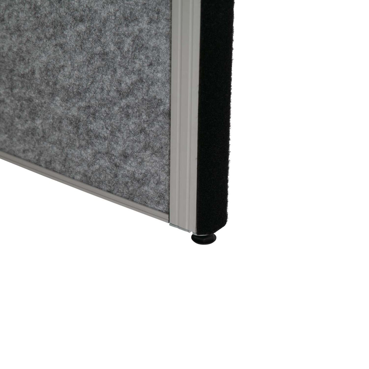 Cloison acoustique sur pied 2 faces acoustique +1 face tableau blanc H183cmX100L