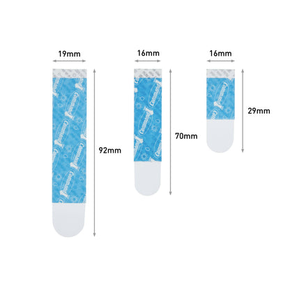 Bandes adhésives transparentes - fixation sans traces