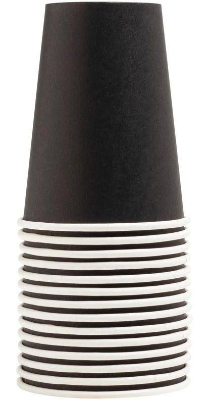 Gobelet carton 20cl p/15 noir