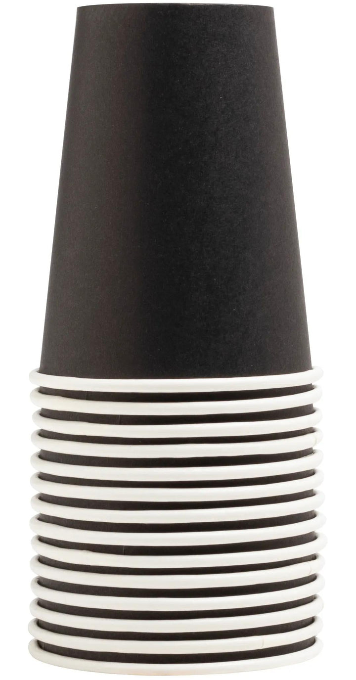 Gobelet carton 20cl p/15 noir