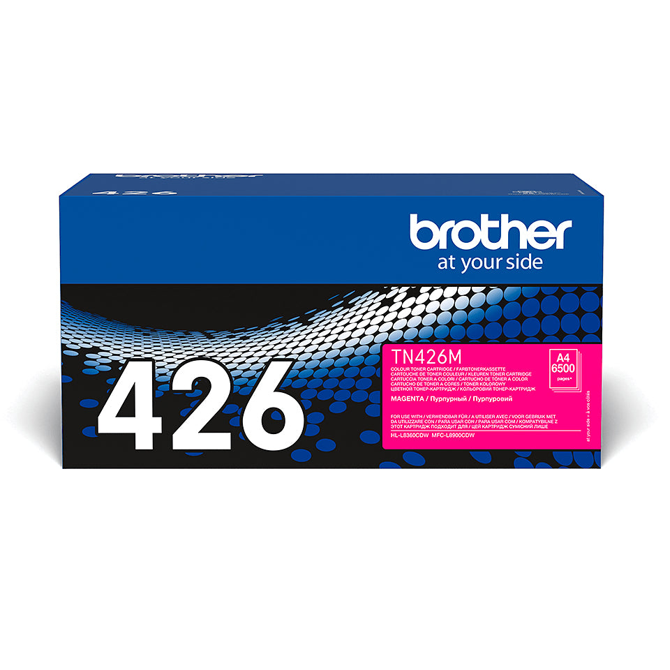 Cartouche toner Brother magenta tn-426m - 6500 pages