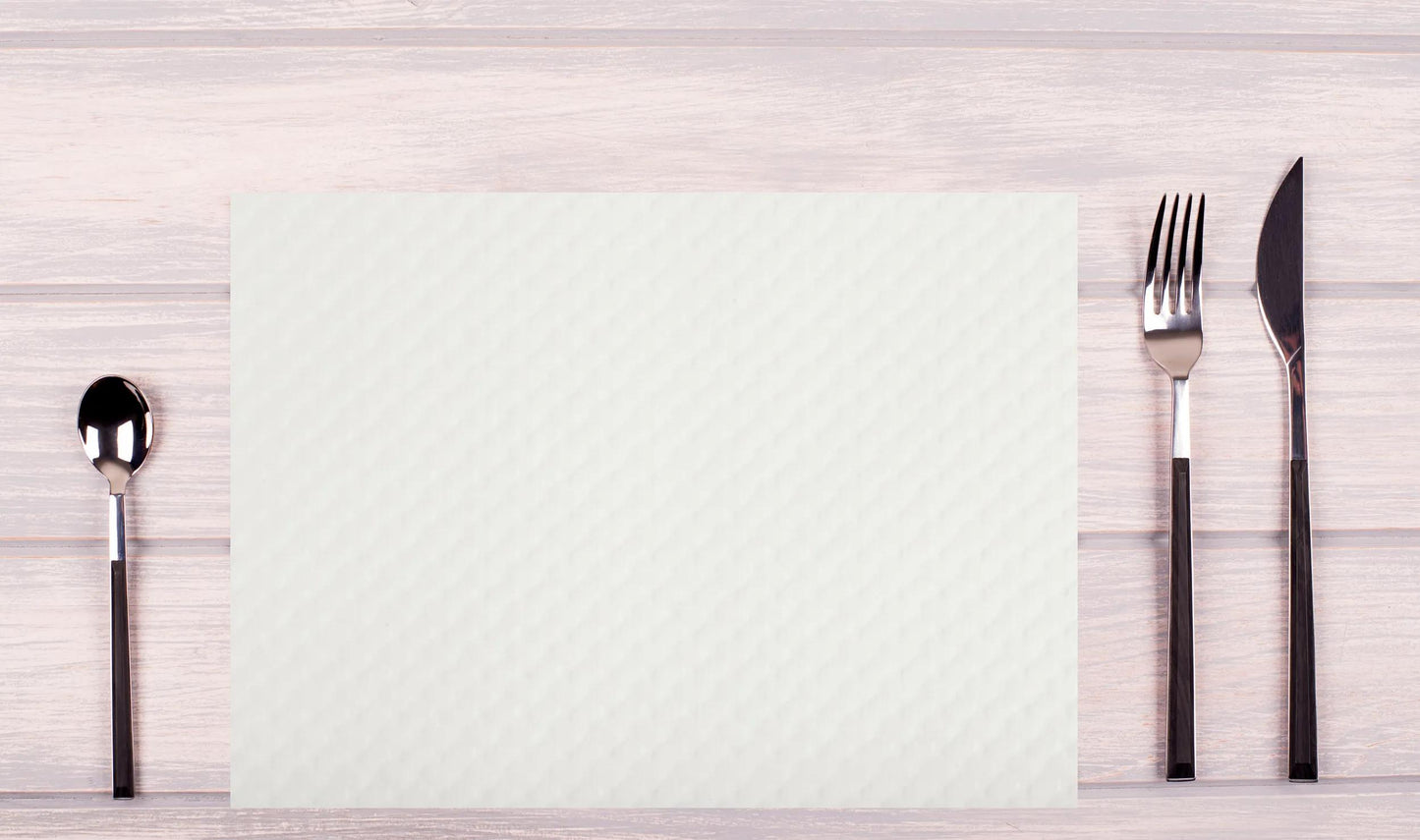 Set de table  30x40- lot de 500 -blanc