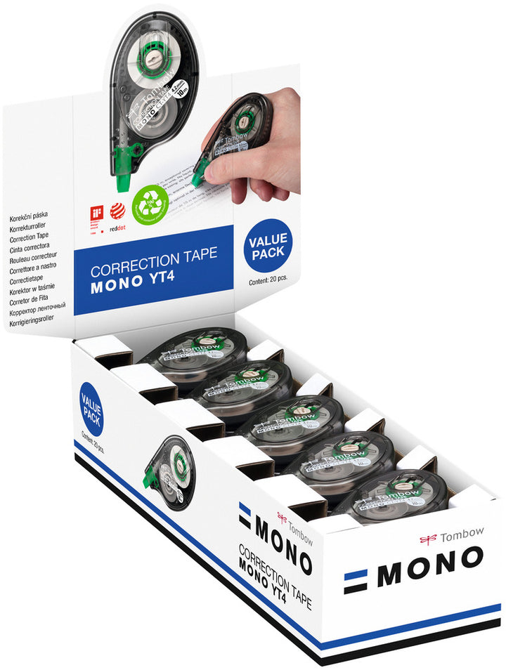 Pack  correcteur Tombow 15+5 gratuits - bande 10m x 4,2mm