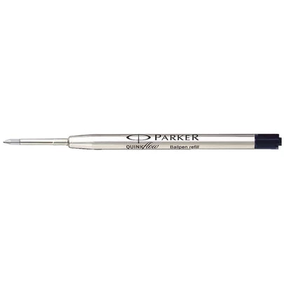 Recharge stylo bille Parker écriture moyenne  noire bl.1