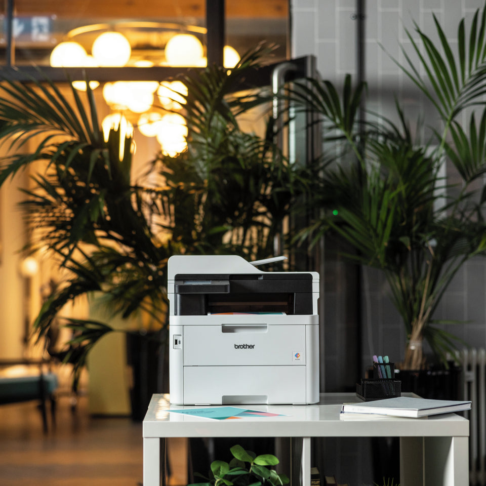 Imprimante Brother multifonction laser mfc-l3760cdw - connectivité avancée