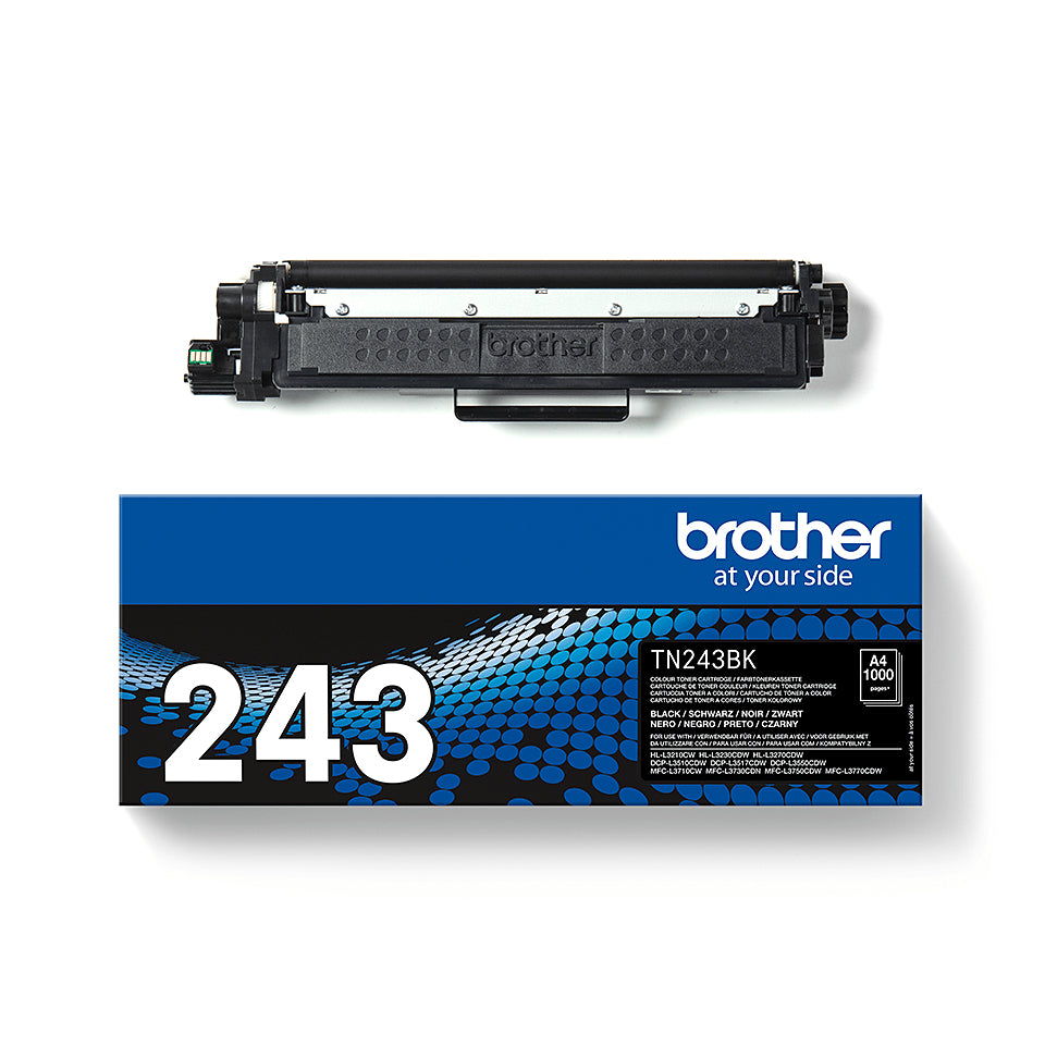 Toner laser Brother tn243bk - rendement 1000 pages