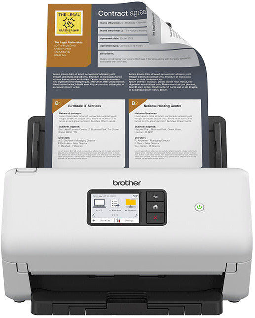 Scanner ADS-4500W - Numérisation rapide et efficace