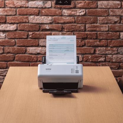 Scanner Brother réseau ads-4300n - numérisation rapide 80 ipm