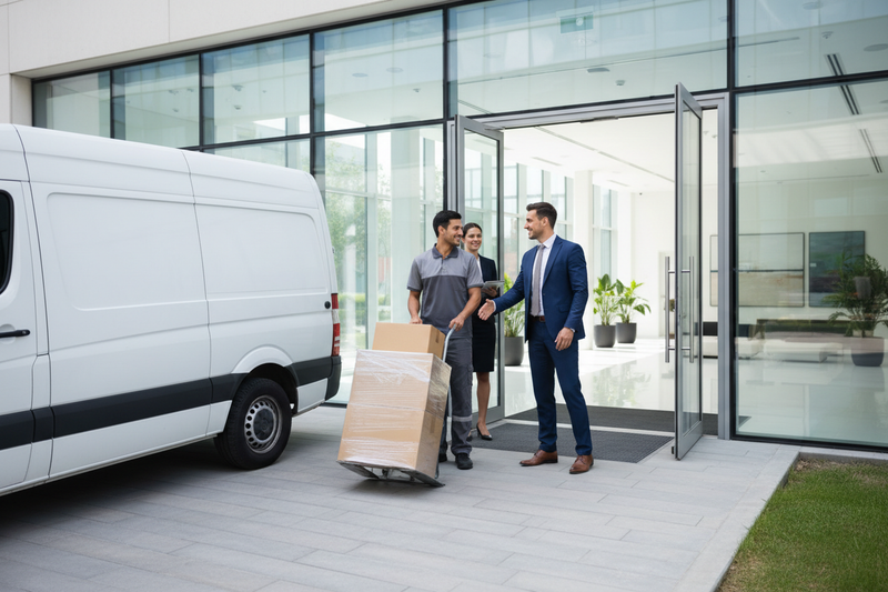 il faut pas que l'on voit de marque et plutôt la livraison finale client que le chargement