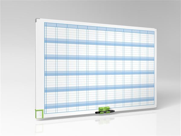 Tableau plann.annuel magnetiqu