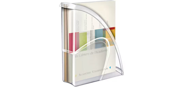 Porte-revues transparent