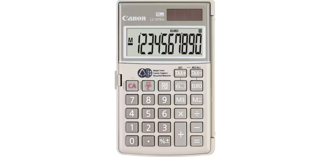Calculatrice canon ls-10teg 10ch.